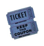 blue raffle tickets